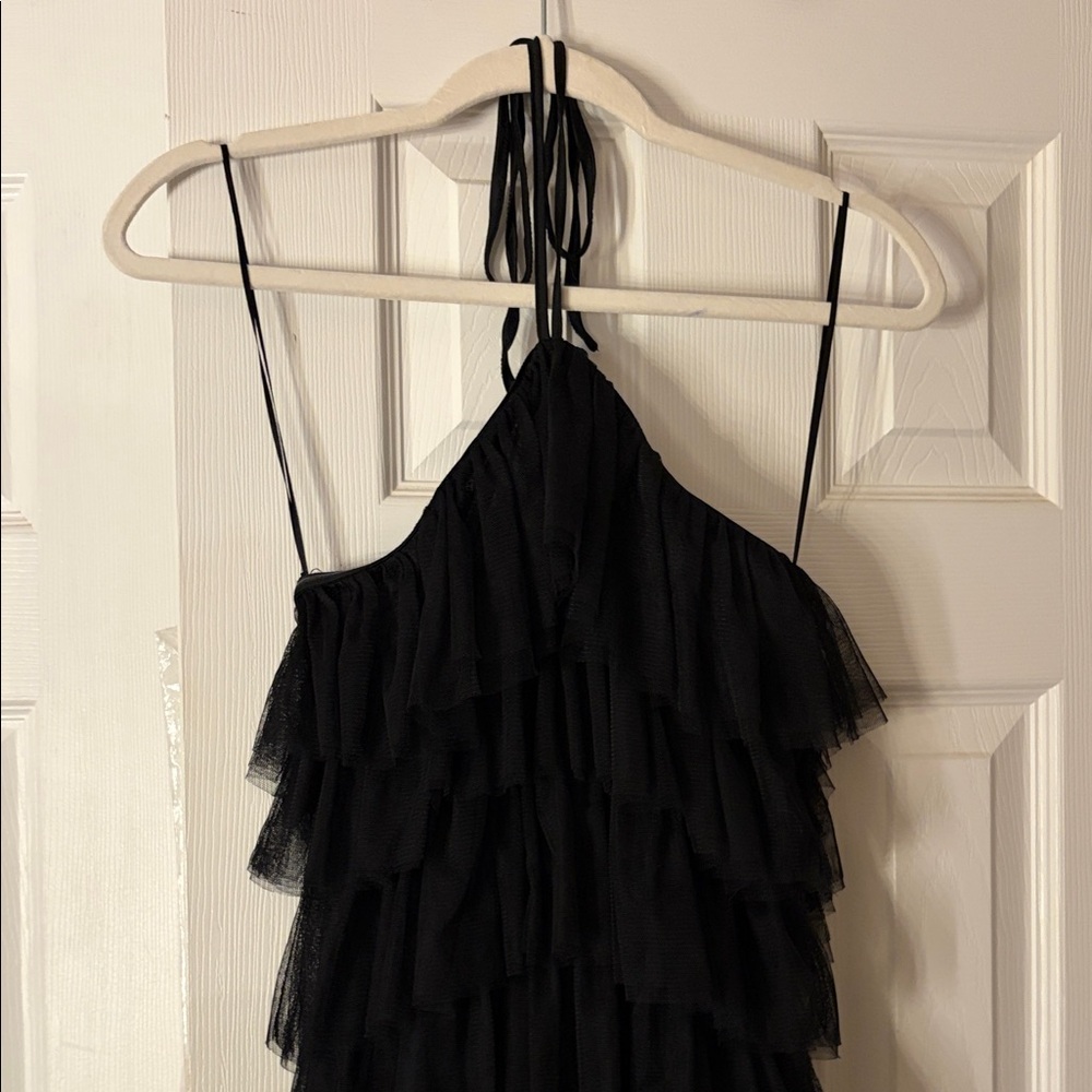 NWOT Altar'd State Black Tulle Dress - Picture 2 of 5